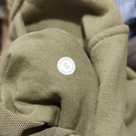 Lululemon Loungeful High-Rise Wide Leg Crop Bronze Green - Picture 8 of 8